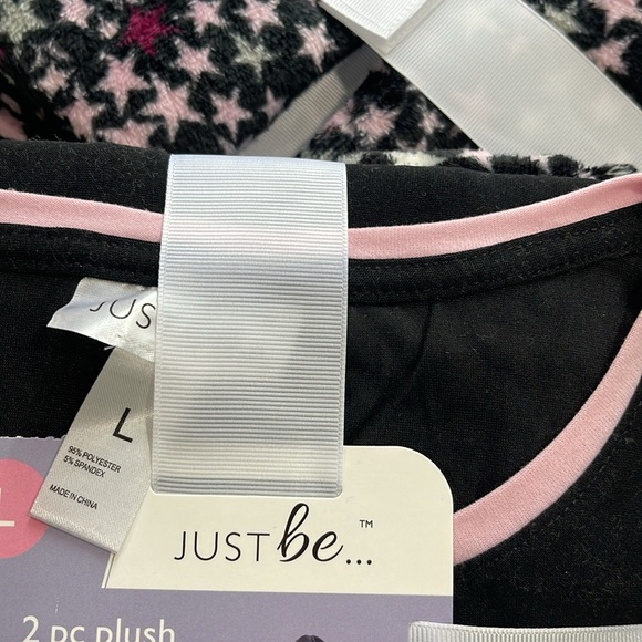 NEW 2 Pieces Plush Pants Sleep Set - Picture 5 of 11